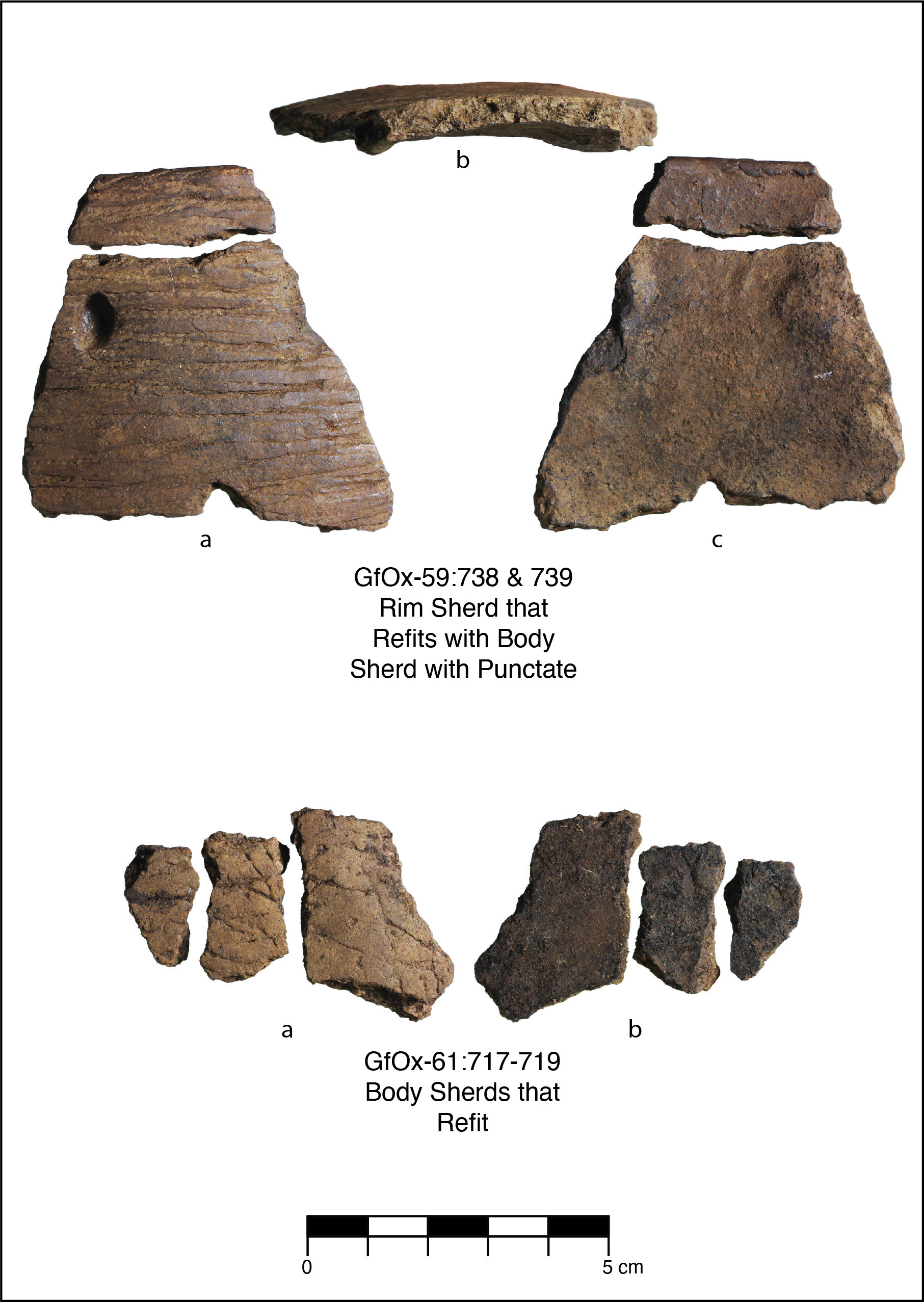 Rim Sherds Excavated at Sir Winston Churchill Provincial Park