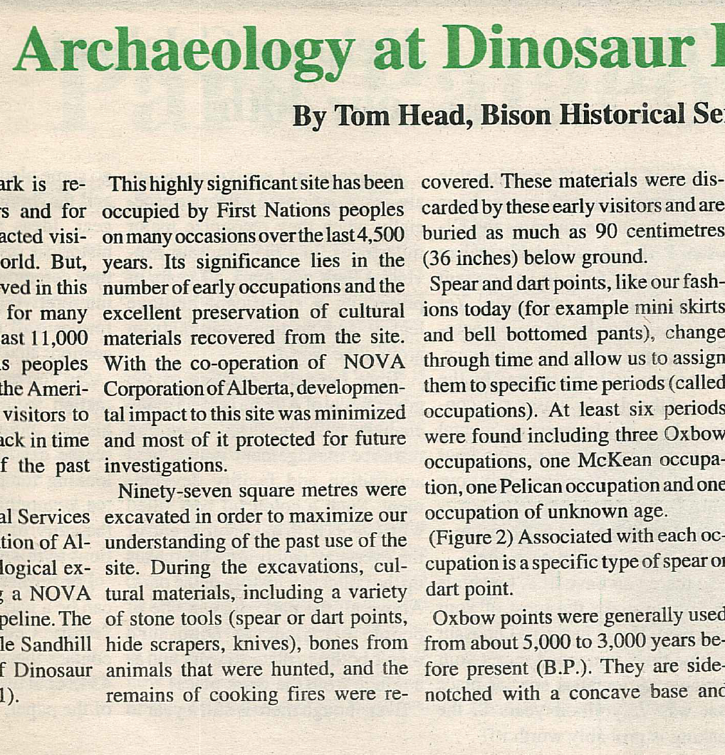 Dinosaur Provincial park Times Screenshot