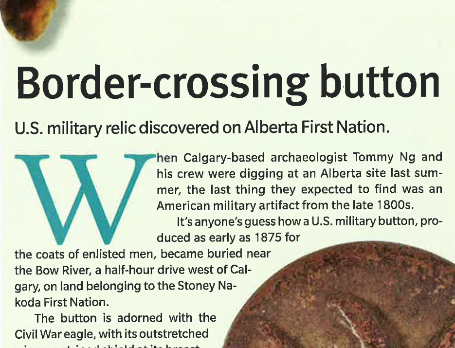 border crossing magazine article